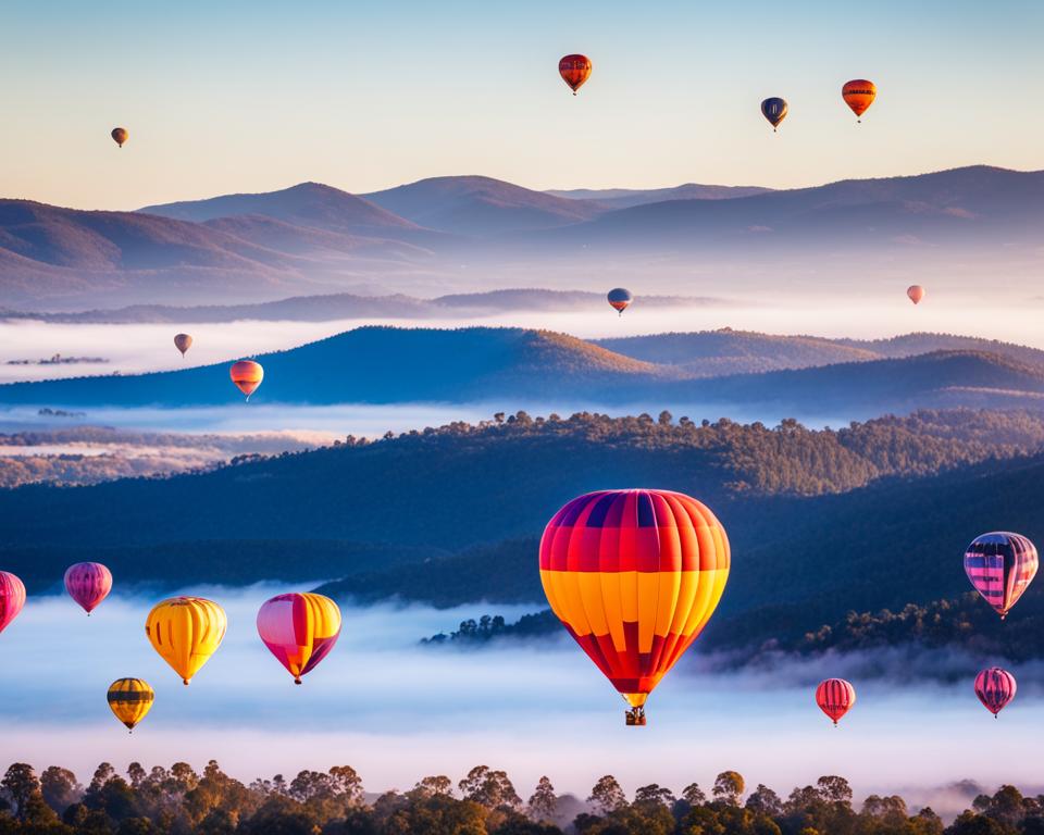 Canberra: Sky Filled with Colors at the Hot Air Balloon Festival