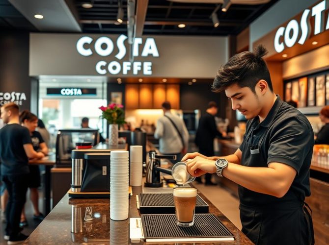 Baristas Wanted at Costa Coffee
