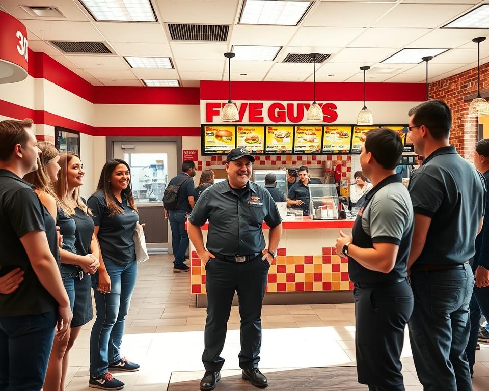 Join Five Guys team